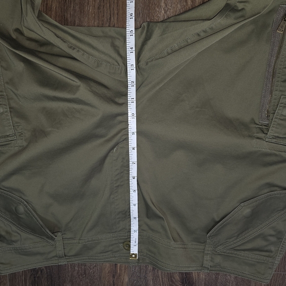 Lauren Ralph Lauren Black Label Women’s 18W Cargo Pants Olive Green Utility - Picture 12 of 13